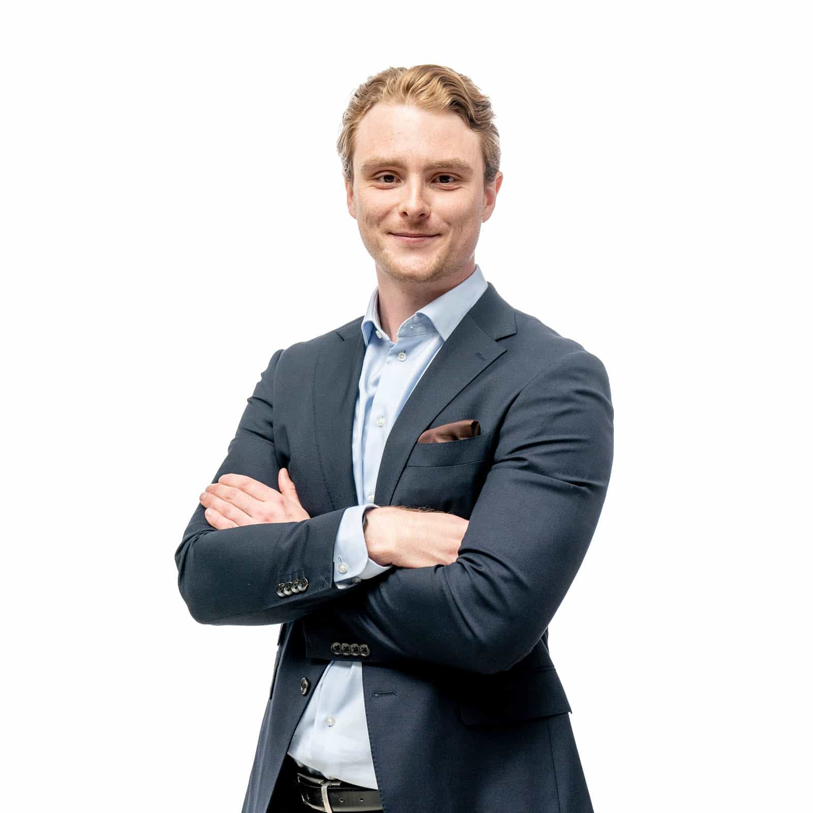 Porträtt på Adam Schultz.